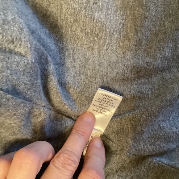 Banana Republic Genuine Leather Brown Jacket size medium - Picture 13 of 14